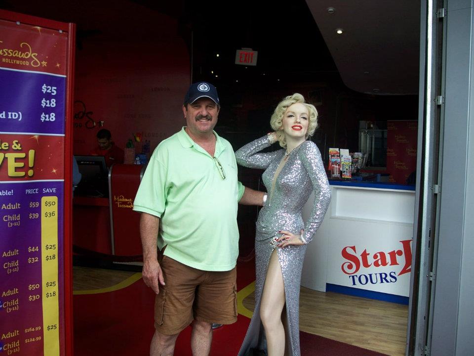 BOB AND  MARILYN HAD QQUITE A LONG TALK